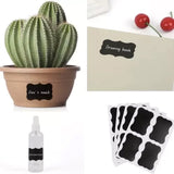 Lot de 24 étiquettes autocollantes lavables et réutilisables - Livraison offerte