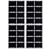 Lot de 24 étiquettes autocollantes lavables et réutilisables - Livraison offerte