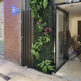 Lot de 4 Haies artificielles  60 x 40 cm pour balcons et jardins - Livraison offerte