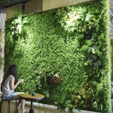 Lot de 4 Haies artificielles  60 x 40 cm pour balcons et jardins - Livraison offerte