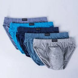 Lots de 5 slips en coton - Livraison offerte