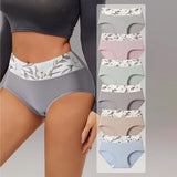 Lots de 6 culottes taille haute en coton - Livraison offerte