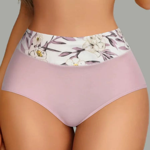 Lots de 6 culottes taille haute en coton - Livraison offerte