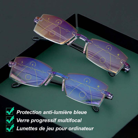 Antireflet Verre Optique Anti Lumiere Bleu Lunettes De Lecture