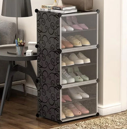 Meuble à chaussures modulaire à 6 niveaux - Livraison offerte