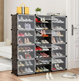 Meuble à chaussures modulaire à 6 niveaux - Livraison offerte