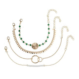 MILEY : Ensemble de 4 Bracelets Bohème Chic - Livraison offerte