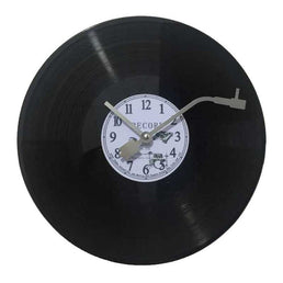 Horloge vinyle style rétro - Livraison offerte