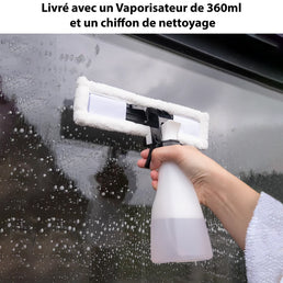 Nettoyeur de vitre électrique avec 40min d’autonomie - Livraison offerte
