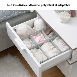 Organisateur de tiroirs 16 unités - Livraison offerte