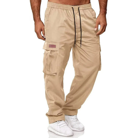 Pantalon décontracté multi-poches style safari - Livraison offerte