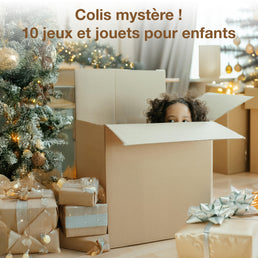 Colis Mystère pour enfants et ados 10 jeux et jouets neufs - Livraison offertre