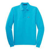 Polo à manches longues pour homme avec drapeau français - Livraison offerte