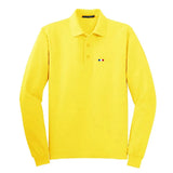 Polo à manches longues pour homme avec drapeau français - Livraison offerte