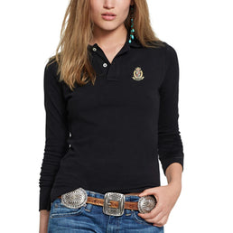 Polo à manches longues pour femme collection 2026 - Livraison offerte