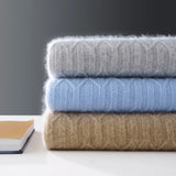 Pull en cachemire à manche longue pour homme - Livraison offerte