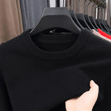 Pull tricoté décontracté à manches longues pour homme - Livraison offerte