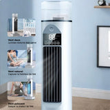 Rafraîchisseur d'air silencieux oscillant avec télécommande – 6 vitesses - Livraison offerte
