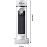 Rafraîchisseur d'air silencieux oscillant avec télécommande – 6 vitesses - Livraison offerte