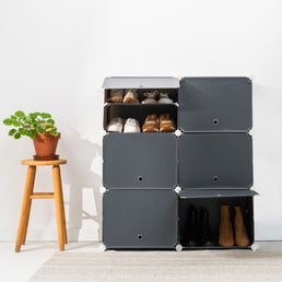 Rangement modulaire portable pour chaussures - Livraison offerte