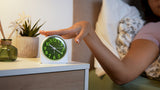 Réveil lumineux fluorescent avec affichage extra large des chiffres - Livraison offerte