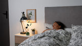Réveil lumineux fluorescent avec affichage extra large des chiffres - Livraison offerte
