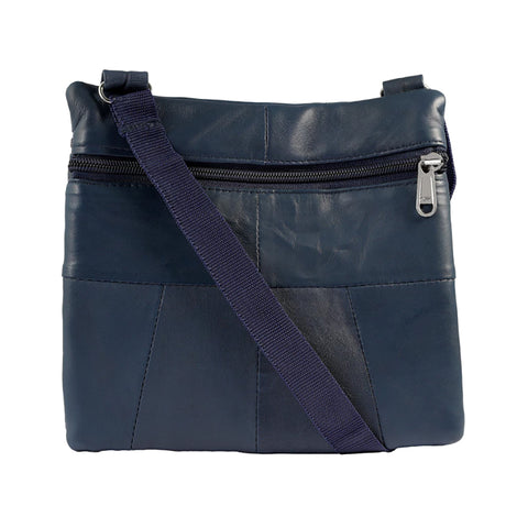 sac à bandoulière en cuir véritable - Livraison offerte