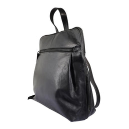 Sac à dos en cuir véritable Leonardo Verrelli - Livraison offerte