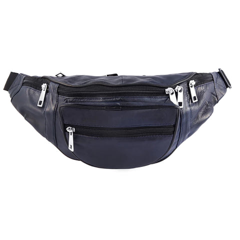 Sac banane en cuir véritable - Livraison offerte