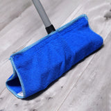 Lot de 4 Serpillères microfibre avec Velcro - Livraison offerte