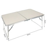 Table de camping pliante portable 60 x 40 x 26 cm - Livraison offerte