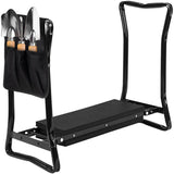 Tabouret confortable de jardin pliable avec poche pour outils - Livraison offerte