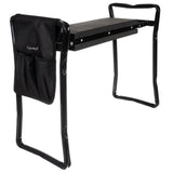 Tabouret confortable de jardin pliable avec poche pour outils - Livraison offerte