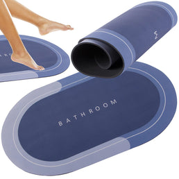 Tapis de salle de bain antidérapant à séchage rapide - Livraison offerte