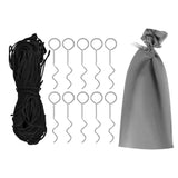 Tente de camping Montana avec auvent pour 2 à 4 personnes avec accessoires – Livraison offerte