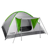 Tente de camping Montana avec auvent pour 2 à 4 personnes avec accessoires – Livraison offerte