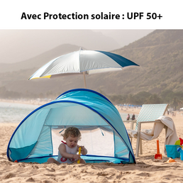 Tente de plage avec mini piscine pour enfant - Livraison offerte