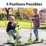 Trottinette multi positions robuste, stable et anti-dérapante pour enfant - Livraison offerte