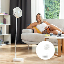 Ventilateur rechargeable pliable 3 en 1 - Livraison offerte