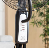 Ventilateur Brumisateur sur Pied avec Télécommande 90 W 2,8 L - Livraison offerte