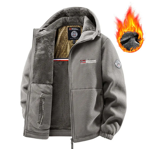 Veste d'hiver épaisse pour homme - Livraison offerte