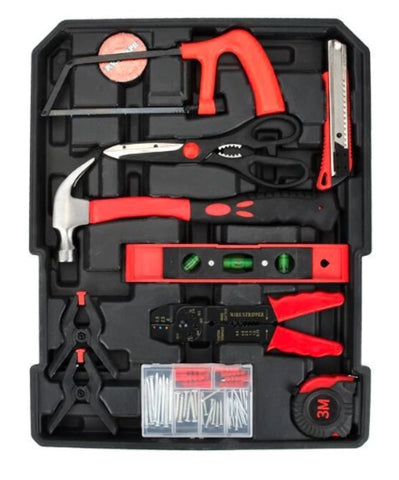 Valise à outils roulante avec 4 plateaux comprenant 80 outils - Livraison offerte