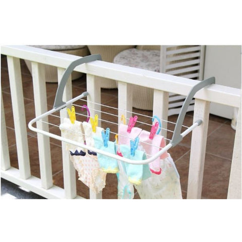 Mini Sèche-linge en métal + ABS pour balcon, terrasse et intérieur - Livraison offerte