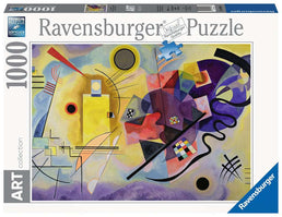 Puzzle 1000 pièces - Art collection - Jaune-rouge-bleu - Vassily Kandinsky - Livraison offerte