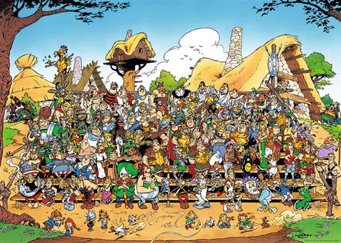 Puzzle 1000 pièces - Asterix Photo de famille - Livraison offerte