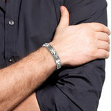 Bracelet homme Signe du Zodiaque en acier inoxydable - Livraison Offerte