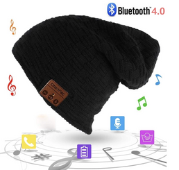 Bonnet Bluetooth connecté sans fil + Micro & Kit mains libres - Livraison Offerte