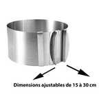 Moule à gâteaux 3 dimensions en acier inoxydable