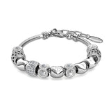 Bracelet Radiant Charm orné de 64 cristaux autrichien haute qualité - Livraison Offerte