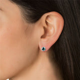 Coffret 7 boucles d'oreilles plaqué or 18 carats en cristaux autrichien haute qualité - Livraison offerte
